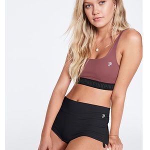 Black VS PINK ultimate gym to swim shortie NWOT